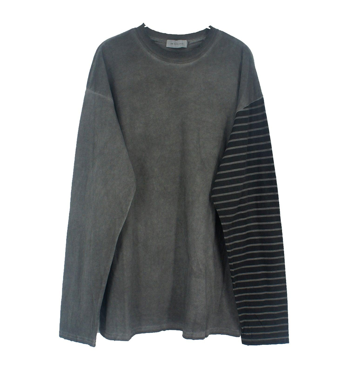 CZ Striped Old Washed L/S Tee