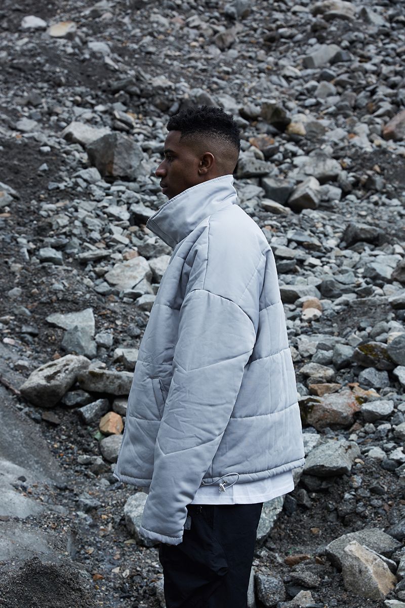 STEEPC Logo Down Cotton Coat