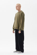 CZ Essential Olive Crewneck