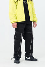 Empty Reference Nylon Straight Pants