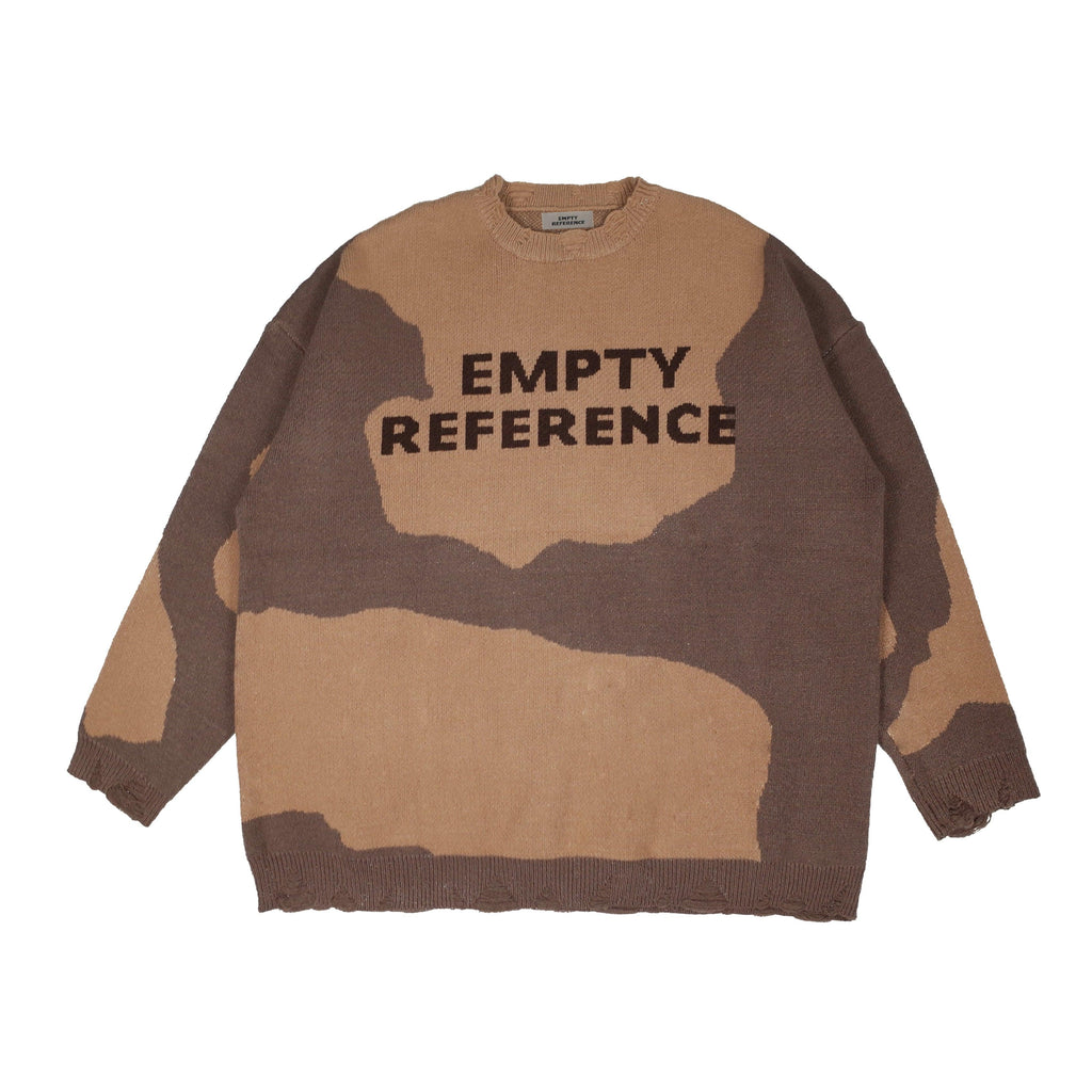 Empty Reference Logo Cashmere Sweater