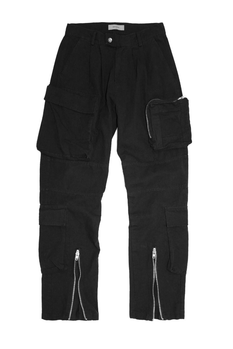 Unknown World Multi Zip Pocket Cargo Trousers
