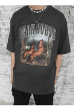 CZ Dark Horse Print Retro Tee