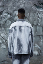 STEEPC Natural Washed Loose Jeans Jacket
