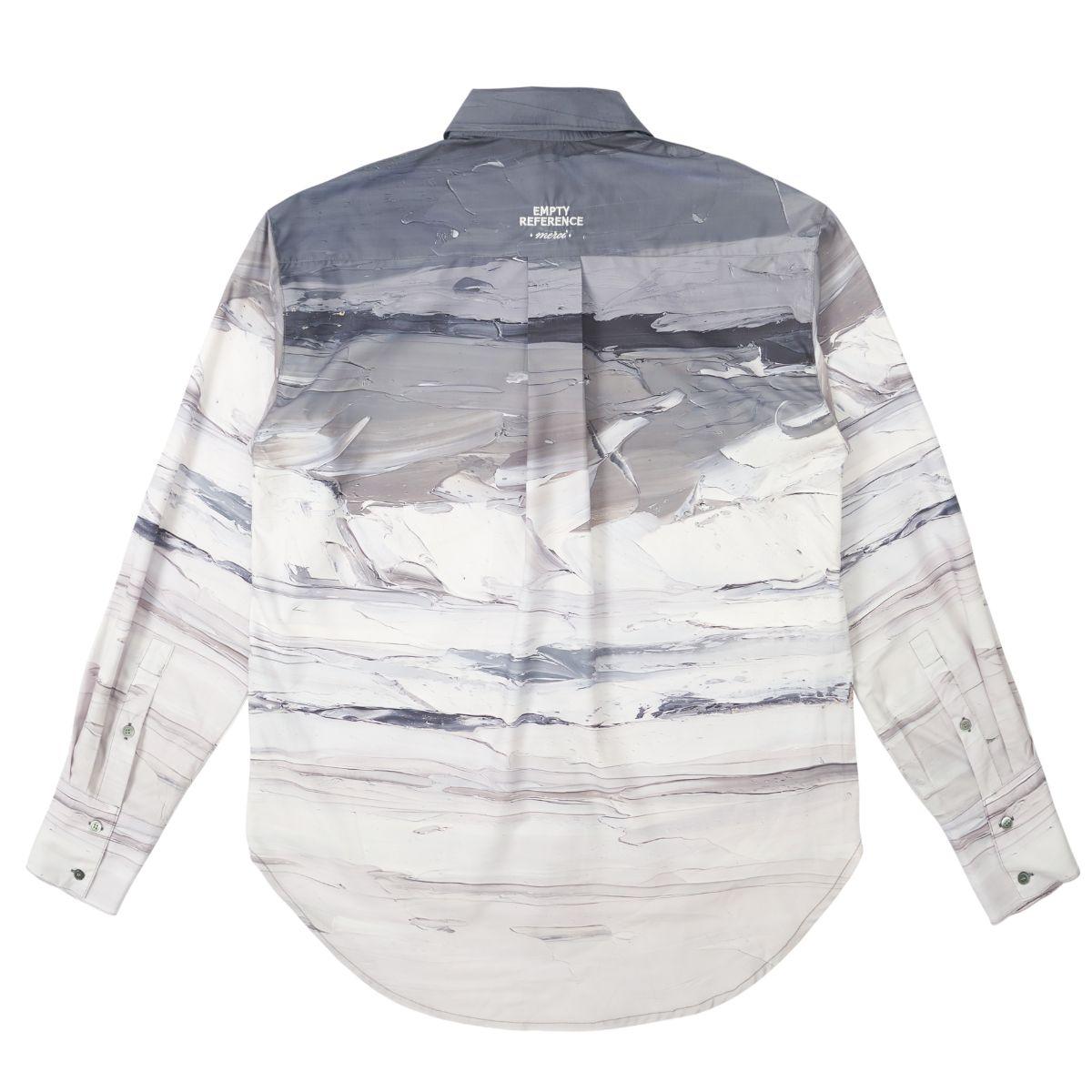 Empty Reference Beach Oil Painting Long Sleeve Shirt