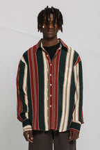 Empty Reference Striped L/S Shirt