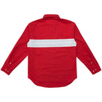 Empty Reference Swiss Half Open Collar L/S Shirt
