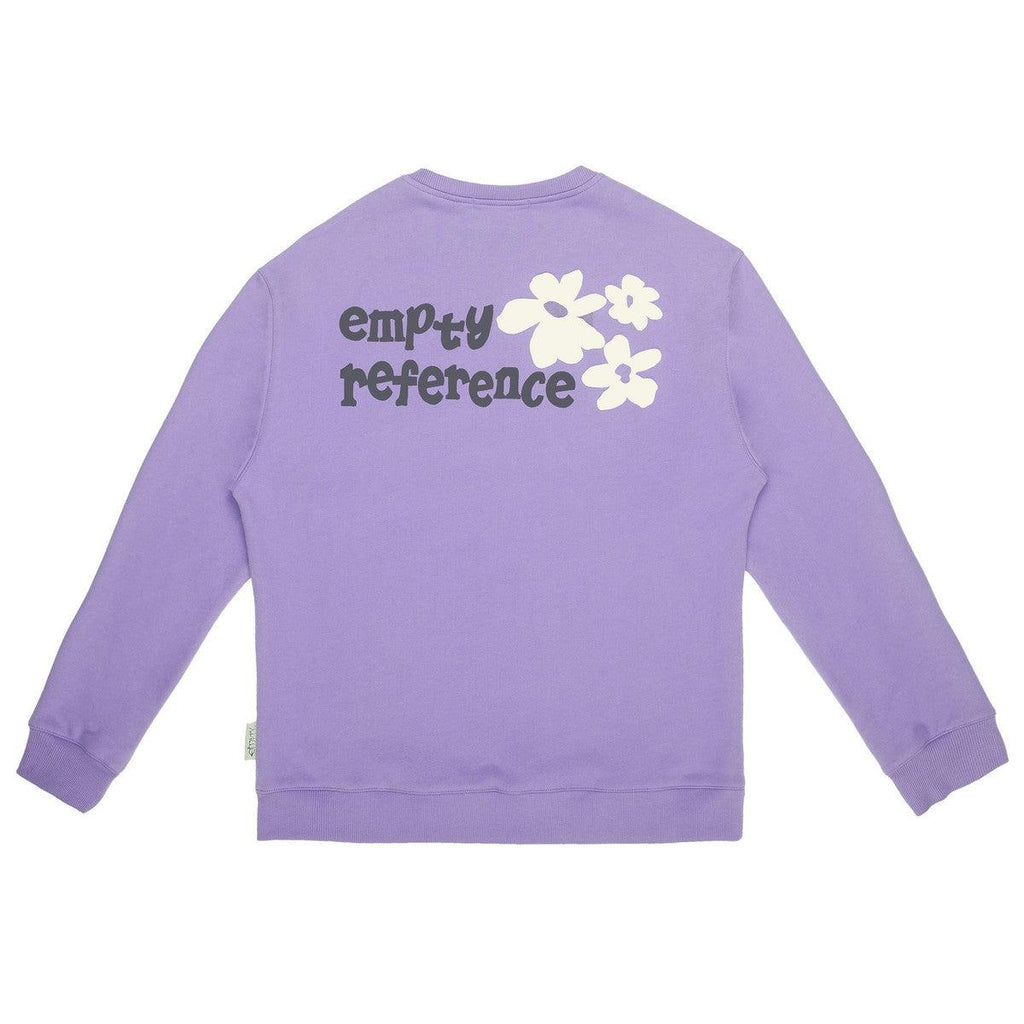 Empty Reference Camel Flower Print Sweater