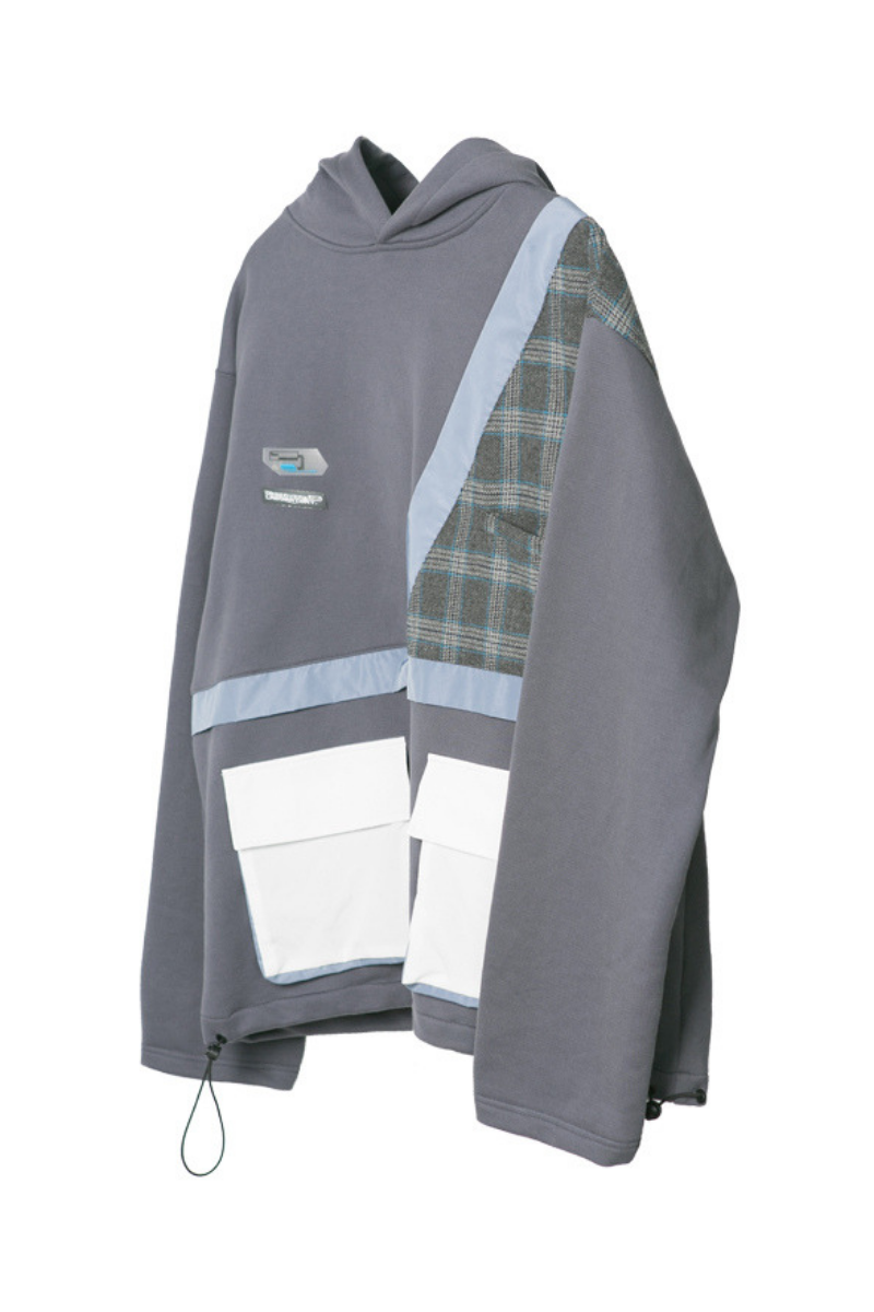 Observer Lab Stitching Deconstructed Hoodie