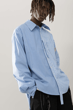 Empty Reference Split Striped L/S Shirt