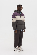 Empty Reference Colorblock Down Jacket