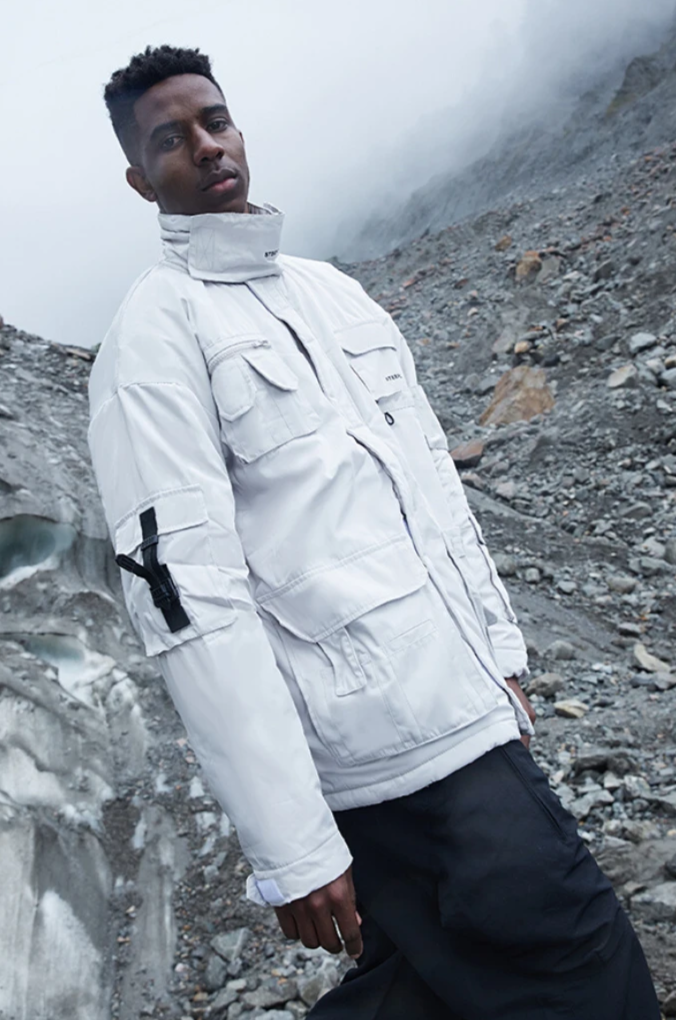 STEEPC Performance Multi-Pocket Windproof Down Jacket