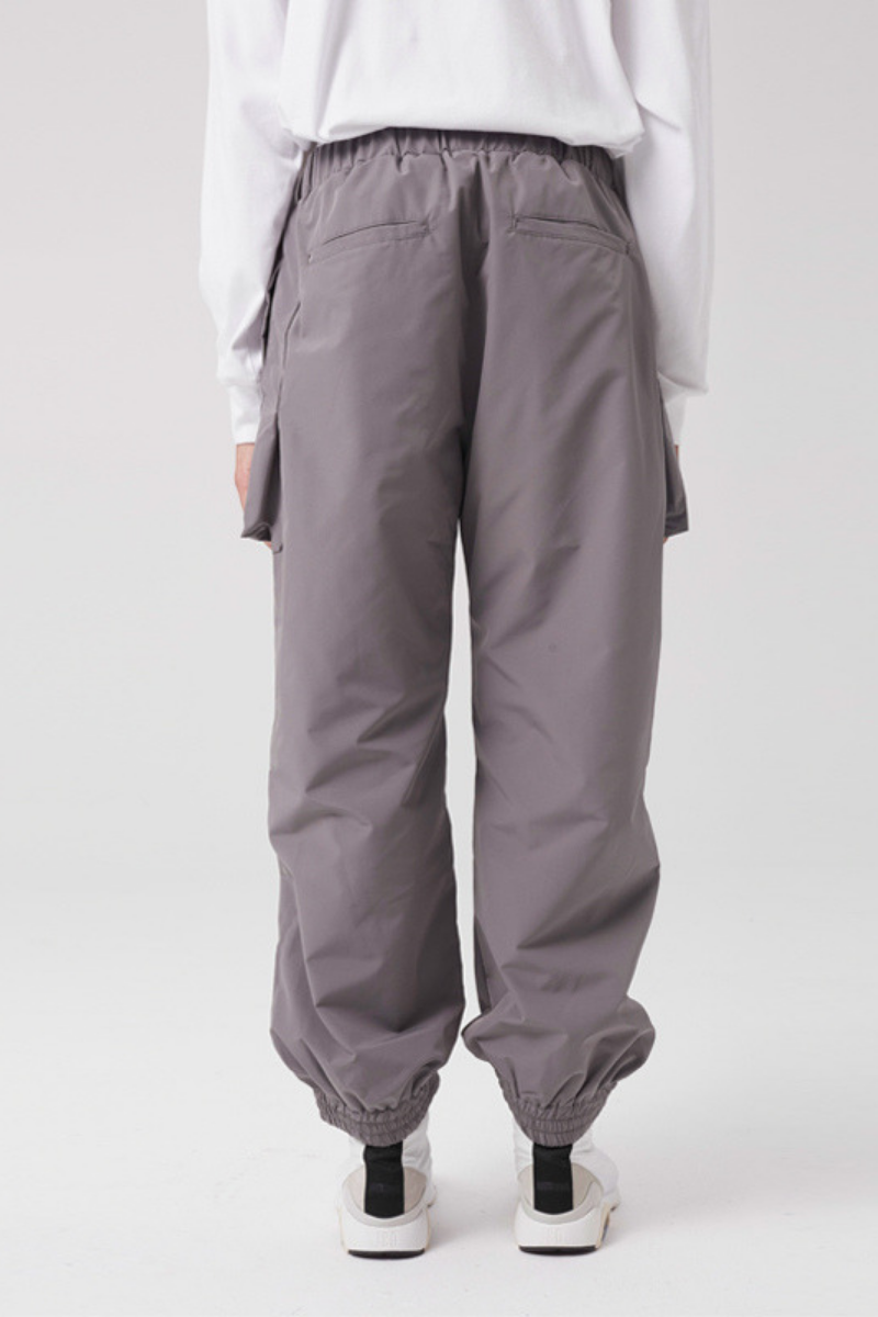 STEEPC Gray Drawstrings Pants