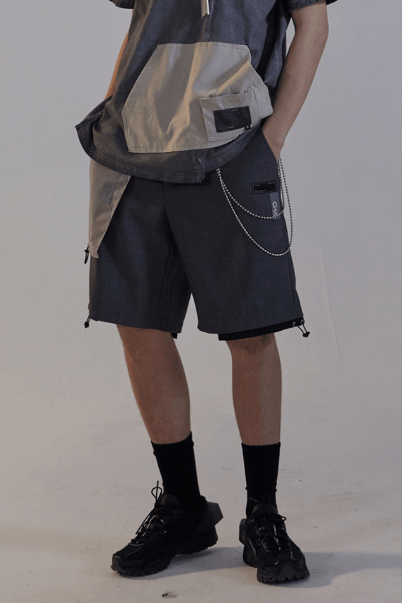 CHRROTA Guochao Tools Retro Shorts