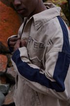 STEEPC Logo Distressed Graffiti Jacket