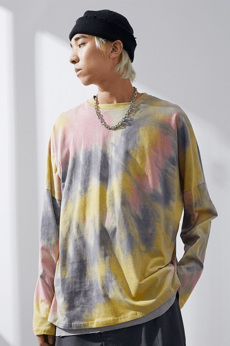 CZ Dust Tie Dyed L/S Tee