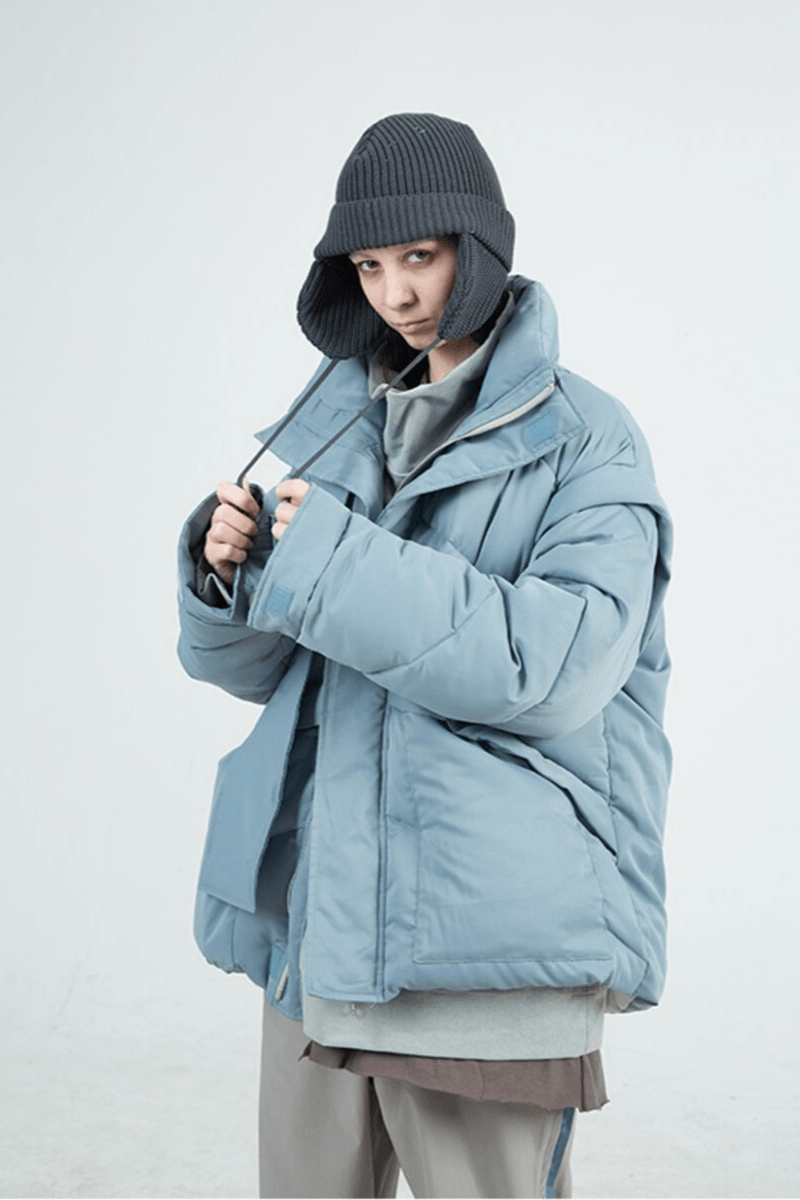 BNP Detachable Neckline Down Jacket - UK Only