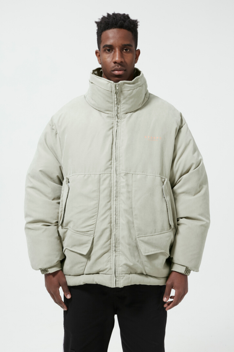 STEEPC Logo Windproof Down Jacket