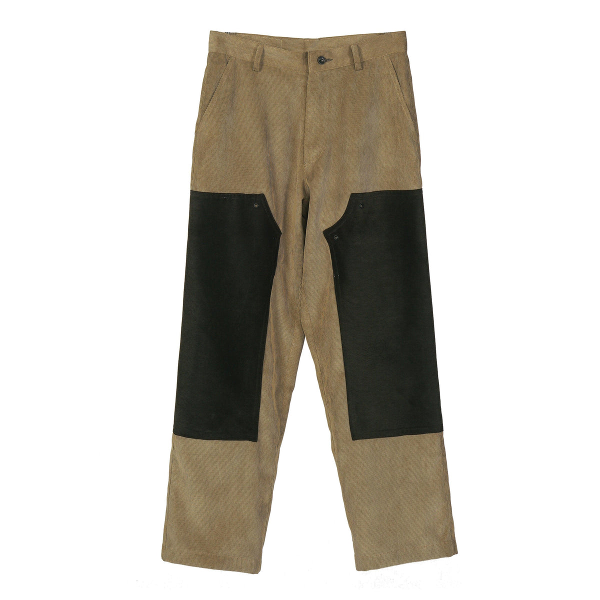 Empty Reference Corduroy Stitching Trousers