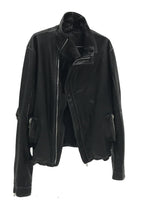 Unknown World FW17 Irregular Leather Coat