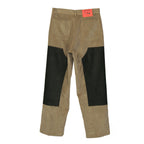 Empty Reference Corduroy Stitching Trousers