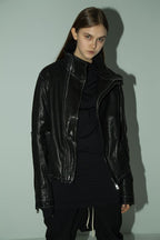 Unknown World FW17 Irregular Leather Coat