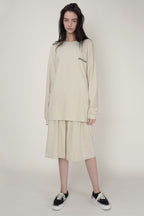 Unknown World Slate Gray Oversized Shorts