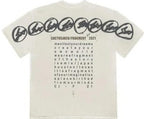 Travis Scott Cactus Jack For Fragment Manifest T-shirt