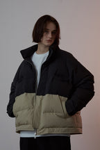 THINGY Striped Down Jacket