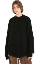 Unknown World Stitched Knit Sweater