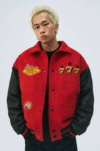 ANT Dices Embroidered Varsity Jacket