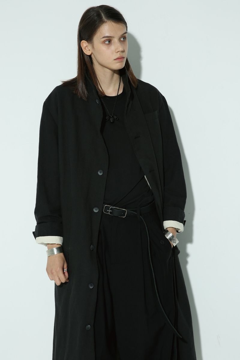 Unknown World Black Distressed Coat