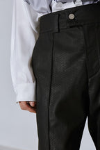Mix7 Leather Trousers