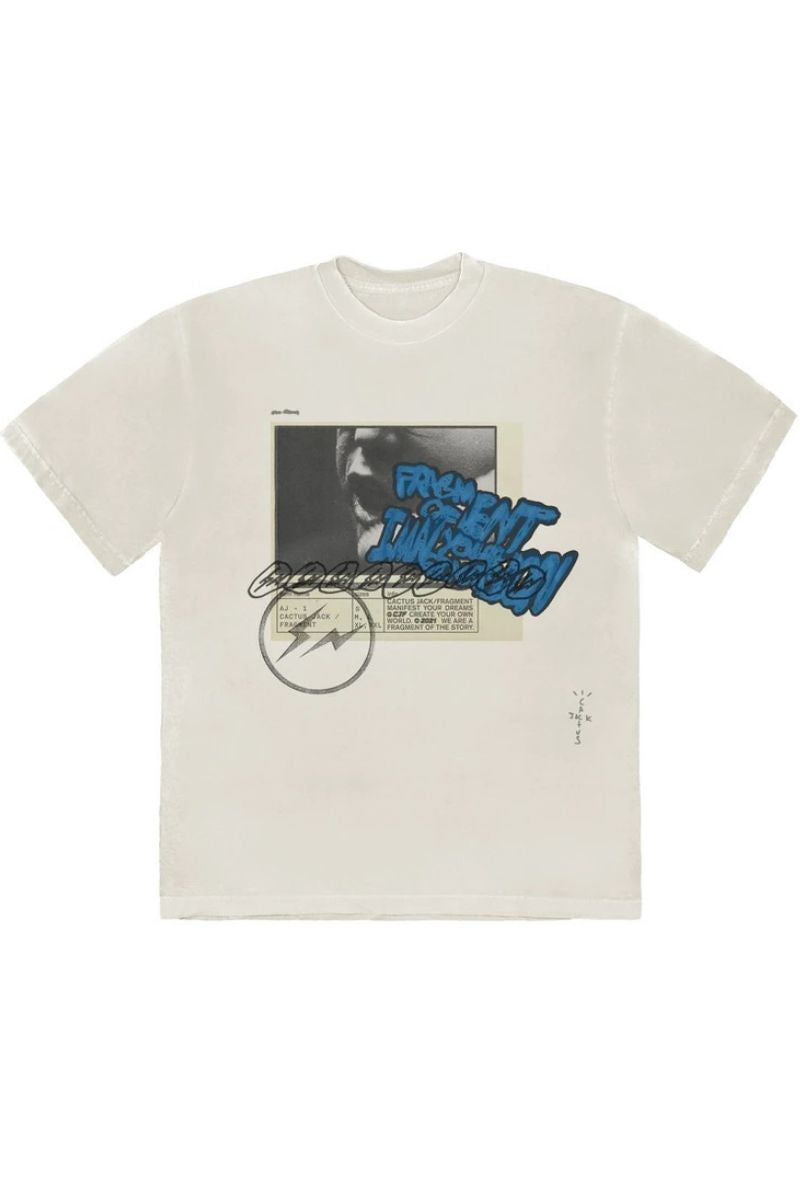 Travis Scott Cactus Jack For Fragment Manifest T-shirt
