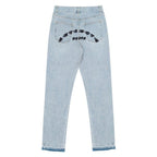 Antidote Washed Embroidered Logo Jeans - UK Only