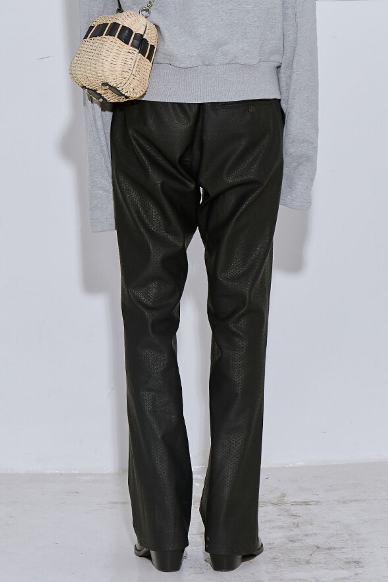 Mix7 Leather Trousers