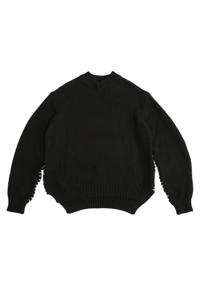 Unknown World Stitched Knit Sweater