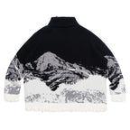 H/C Mountain Negative Knit Turtleneck - UK Only