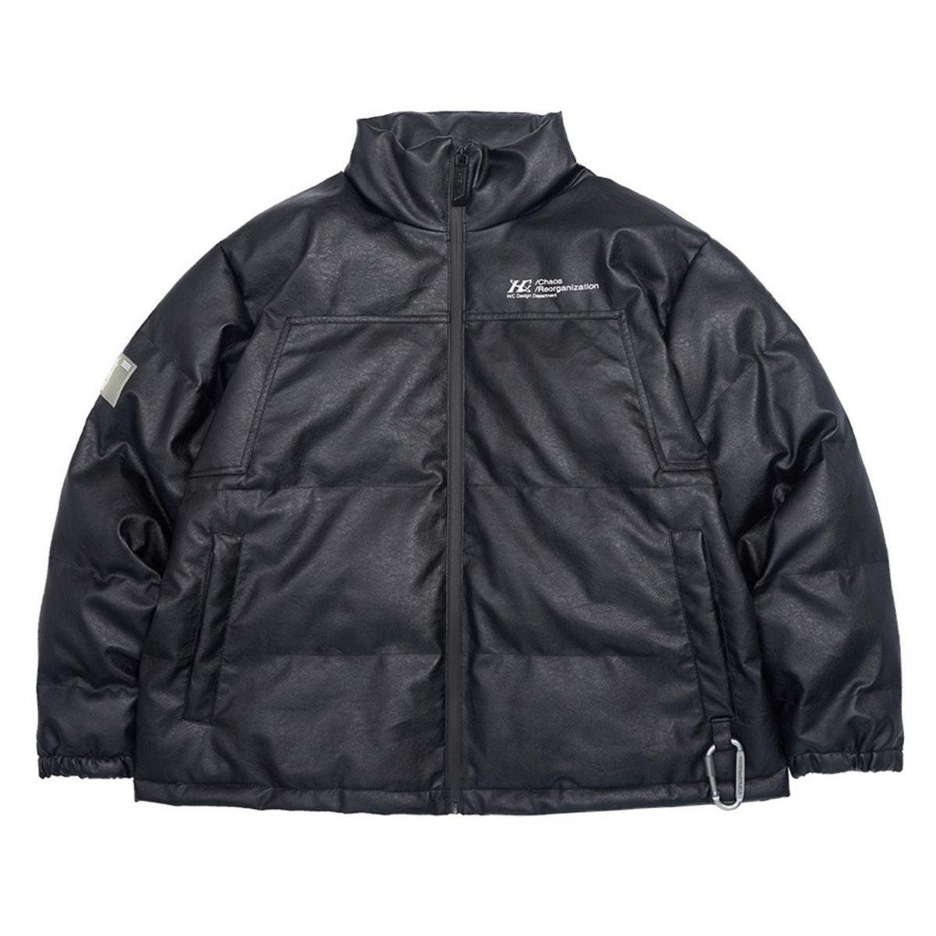 H/C Leather Down Jacket - UK Only