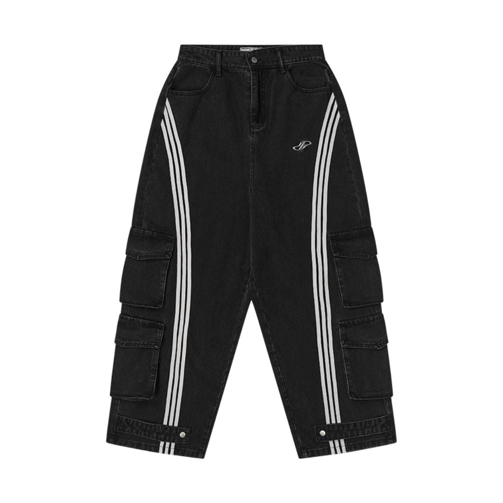 Functional Pockets Loose Jeans - EU Only