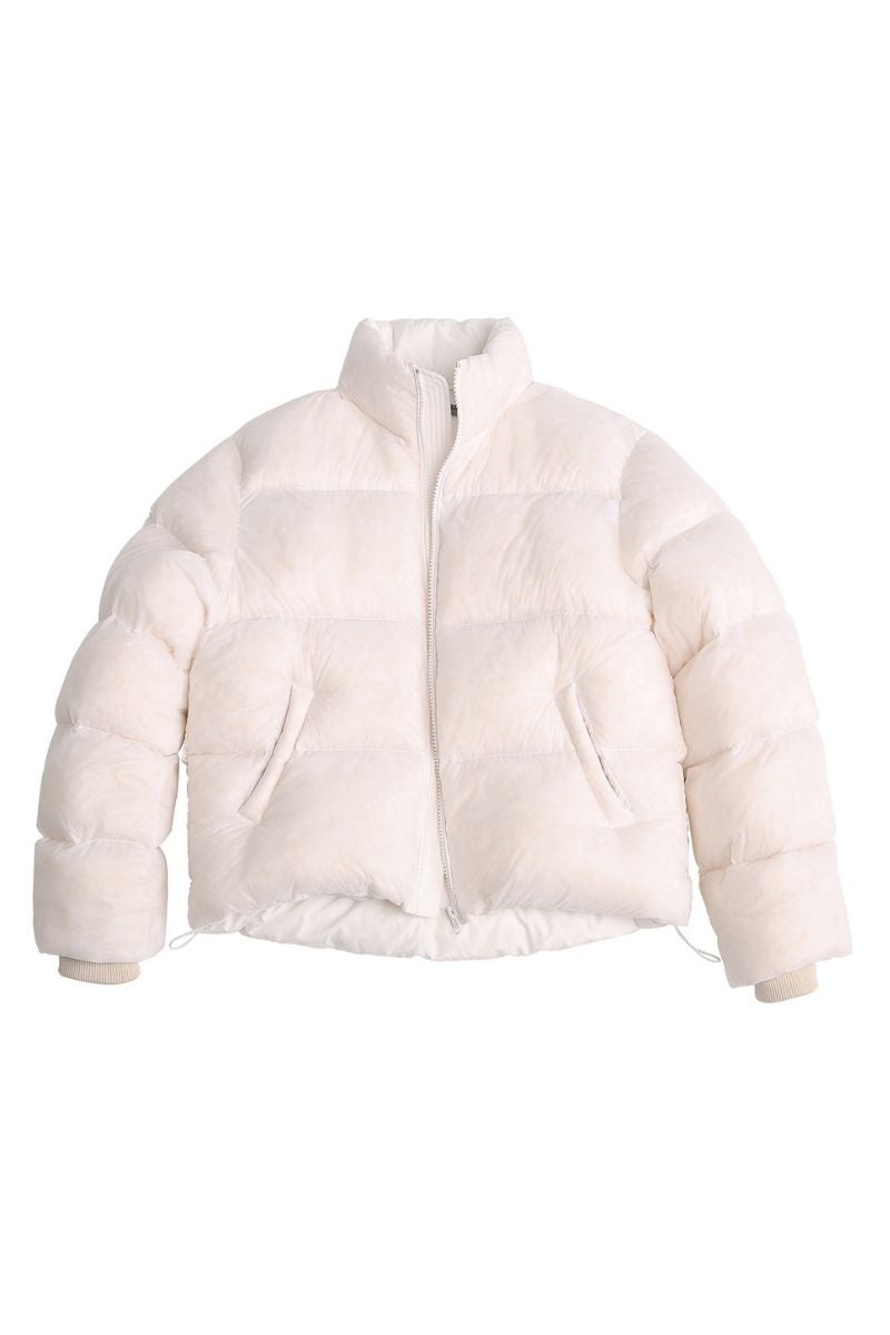 Unknown World White Down Jacket