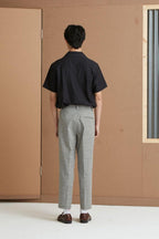 Mix7 Black Drawn Cuban Shirt