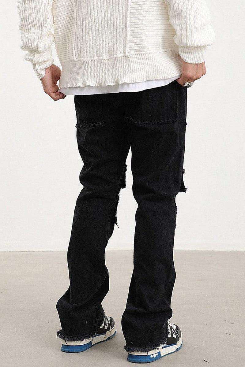 CZ Front Pockets Flared Trousers