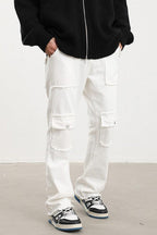 CZ Front Pockets Flared Trousers