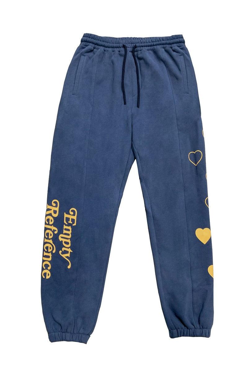 Empty Reference Heavy Knit Love Sweatpants