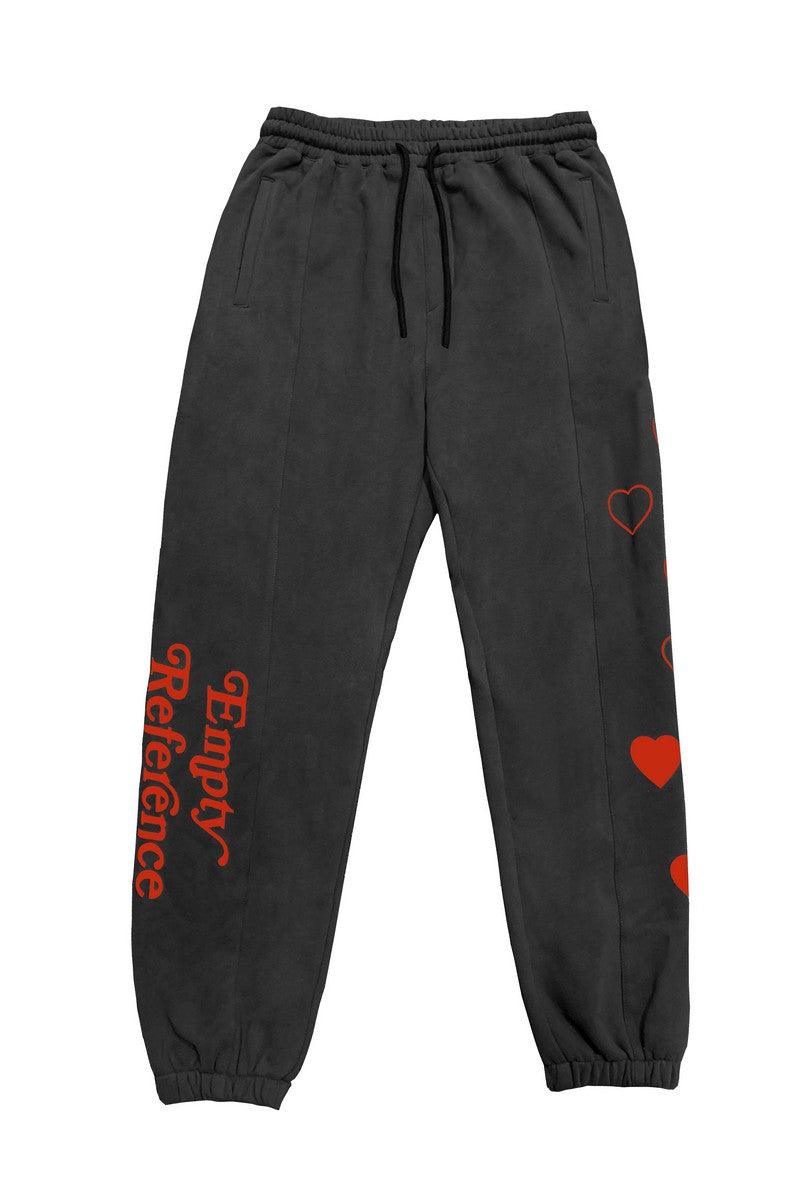 Empty Reference Heavy Knit Love Sweatpants