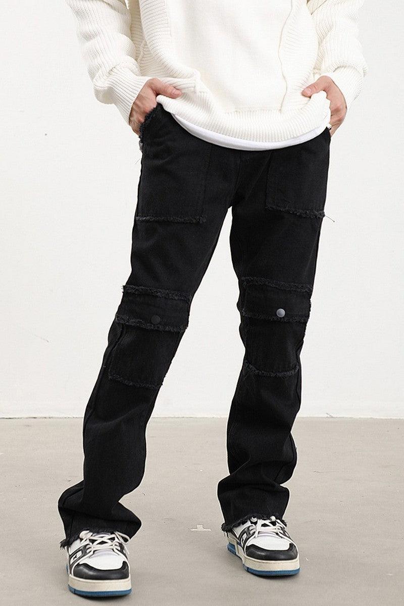 CZ Front Pockets Flared Trousers
