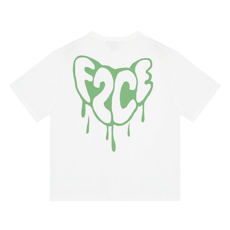 F2CE Dripping Logo Print Tee