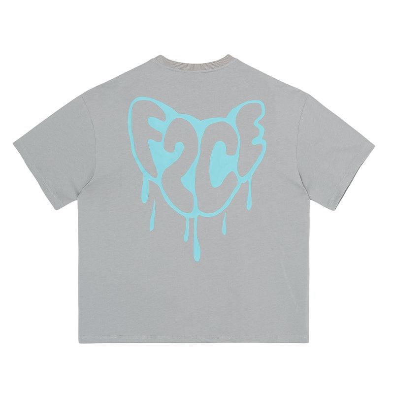 F2CE Dripping Logo Print Tee