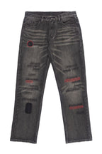 Empty Reference Patches Loose Jeans